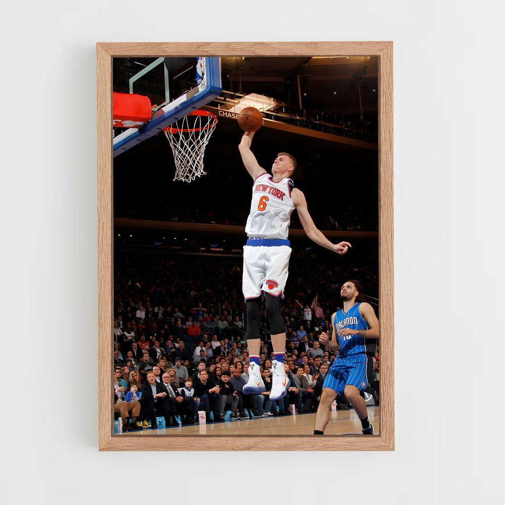 Poster Kristaps de porzingis – affiche Basketball (vue 4)